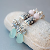  Silver  Pebble Bracelet