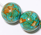 Turquoise Round Bead