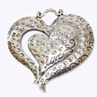 Antique Silver Heart