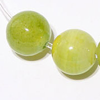 Lime Round Bead