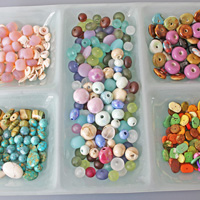 Natural Flat Oval Bead