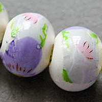 Lilac Flower Bead